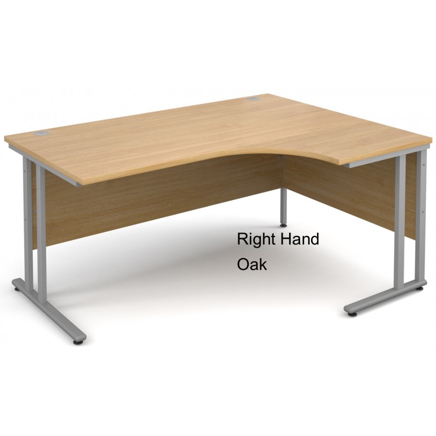 Maestro Cantilever Ergonomic Corner Office Desk